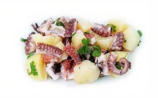 12 Antipasto di polpo, patate e olive
