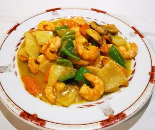 Gambas Al Curry