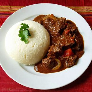 Ugali Beef Stew