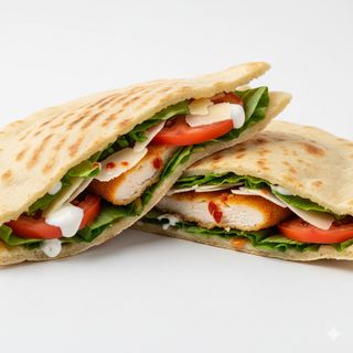 piadina con pollo croccante