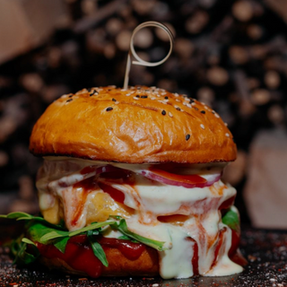 ბურგერი ქათმის ხორცის