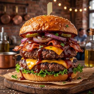Hamburguesa Doble