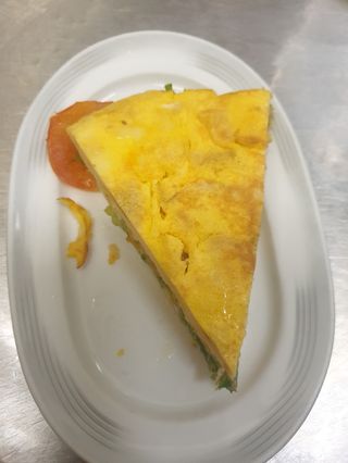 Tortilla rellena 1 porcion