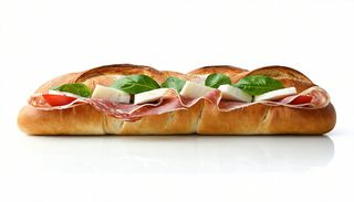Panino speck, brie e rucola