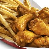 Alitas De Pollo Con Patatas