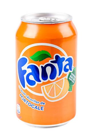Fanta Naranja lata 330ml.
