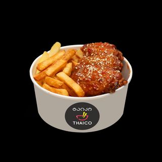 ქათმის ფრთები სპეც. სოუსით