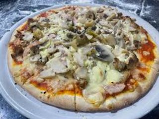 Pizza Escalope Champignon