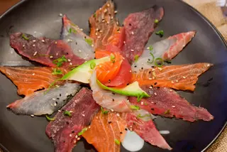 32. Carpaccio misto - 6 pezzi