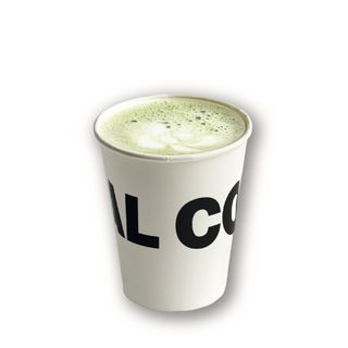 Matcha latte di cocco