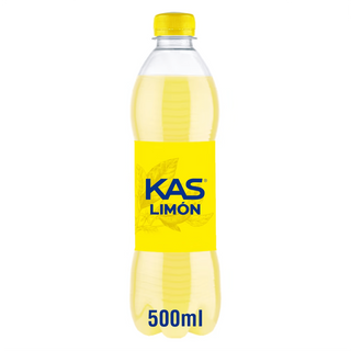 KAS Limón Refresco con gas sabor Limón Botella 500ml