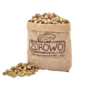 PISTACJE SUROWE ŁUSKANE NIESOLONE 100G