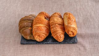 Brioches con crema di pistacchio