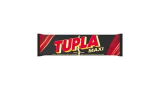 Tupla Maxi Baton z czekoladą mleczną i migdałami z nadzieniem kakaowym nugatowym 50 g