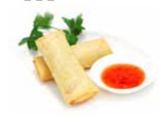 5 Harumaki vegetariana