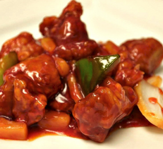 Cerdo Agridulce (Ración)