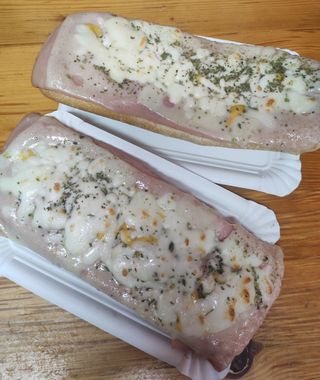 Chapatini de jamón york y queso