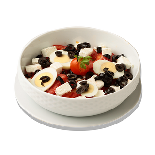 Salata bulgareasca cu foccacia