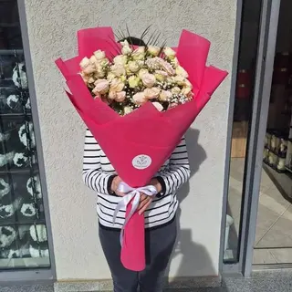 Buket mini ruža