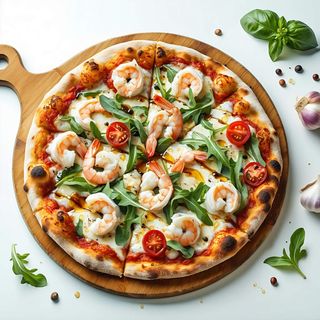 Pizza Gamberetti  32 cm