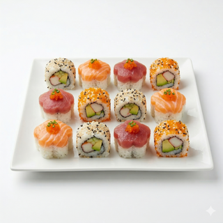 California Roll Y Hana Maki Variado, (12 Uds.)