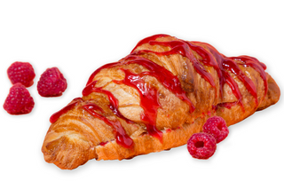 Круасан з малиною (смородиною)