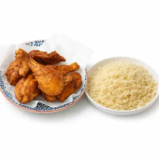 Poulet Grillé & Attiéké