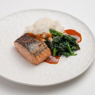 Лосось на гриле 