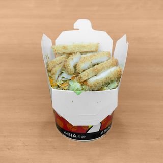 Massa Arroz Frango Crispy