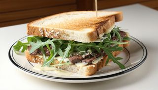 Angus steak sandwich