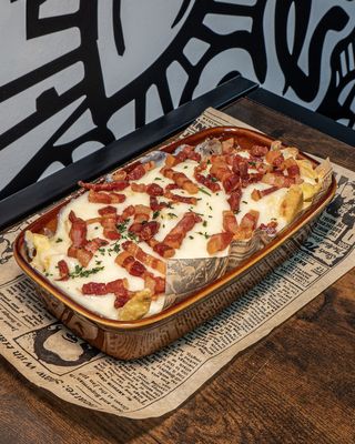 Bacon Cheese Fries Ahumadas