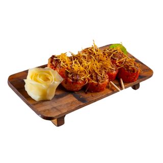 Роллы с курицей терияки