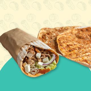 Lahmacum De Bacon Y Cheddar