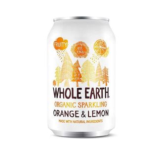 Whole earth okus organic sparkling orange & lemon