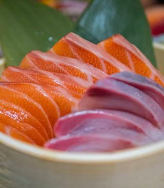 Sashimi de Salmão