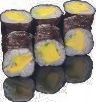 Hosomaki  daikon -  6 pezzi
