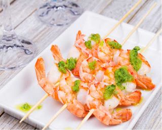 Yakitori De Gambas (3 Uds.)