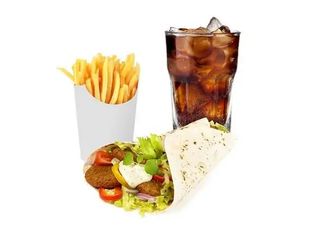 Menú De Falafel Kebab