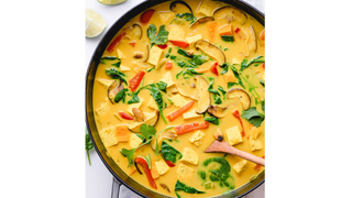 Coconut tofu curry (vegan)