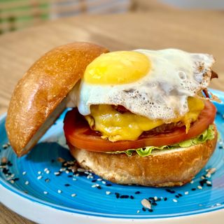 Hamburguesa de Black Angus especial