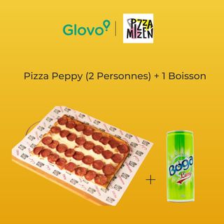 1/4 Plateau Peppy + 1 Boisson