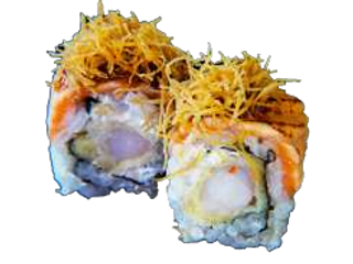 Crispy salmon 8 pezzi