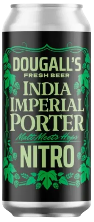 Nitro India Imperial Porter DouGall's Lata 44 cl.