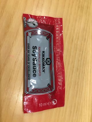 salsa soja rossa  10 ml