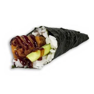 Temaki Pato Crujiente Con Aguacate