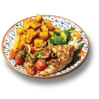Mediterranean Snapper With Tomato & Olives