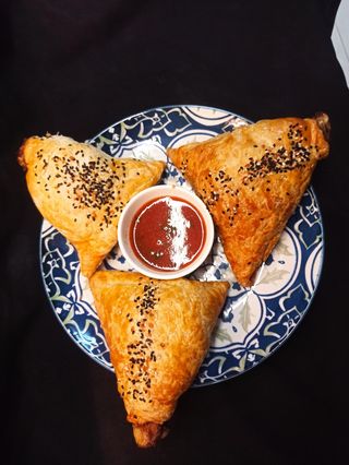 სამსა ქათმით (samsa with chicken)