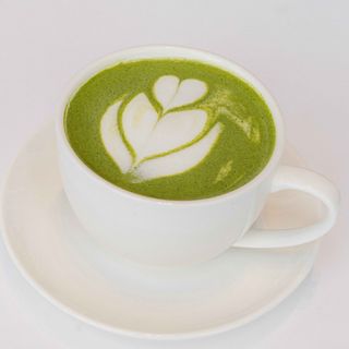 Зеленая Матча латте 