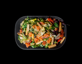 Салат з лососем