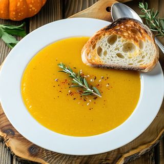 Supă cremă de dovleac